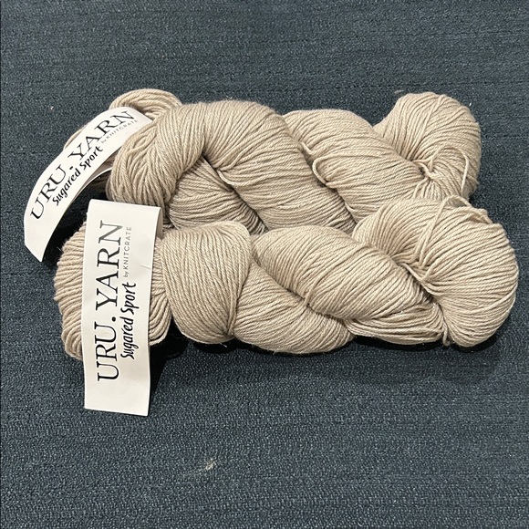 Knitcrate Other - URU Yarn Sugared Sport by Knitcrate in Colorway ‘Diamond’. 2 Skein Lot